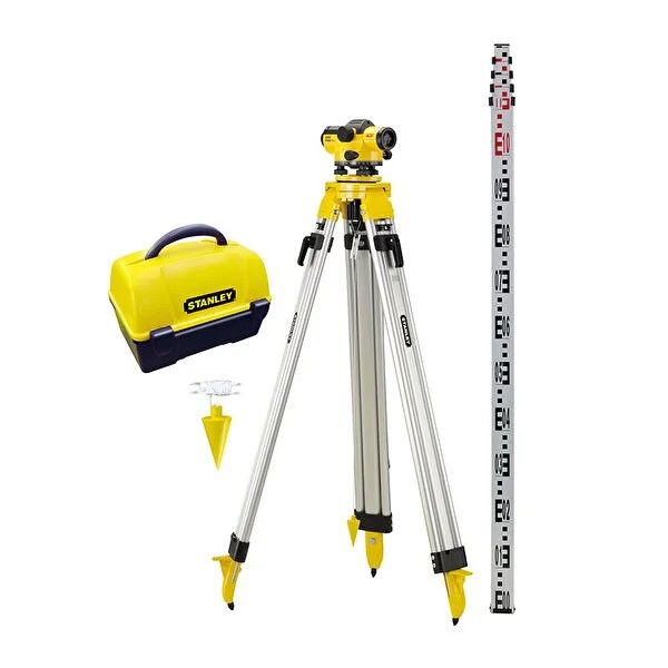 STANLEY LAZER OPTİK NİVO AL 32 GVP KİT