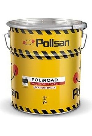 POLİSAN POLİROAD YOL ÇİZGİ BOYASI SARI 25 KG