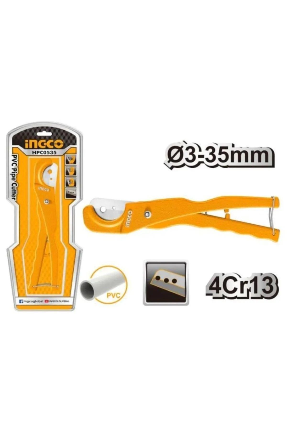 İNC-CO PVC BORU KESME MAKASI HPC0535 3-35 MM