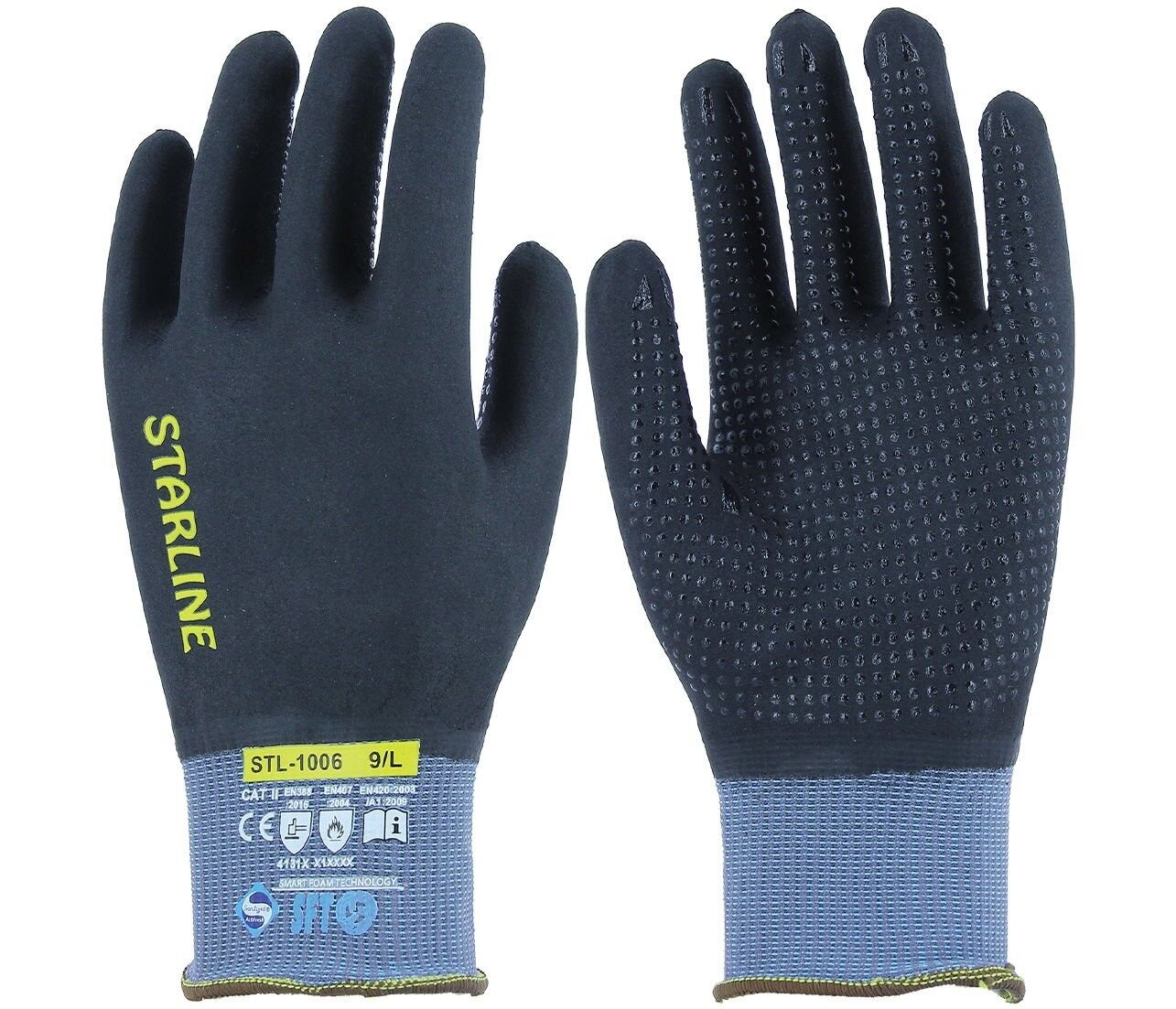 STARLİNE STL-1006 KÖPÜK NİTRİL ELDİVEN XL/10