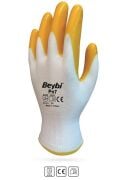 BEYBİ PN7  ELDİVEN BEYAZ-SARI XL/10
