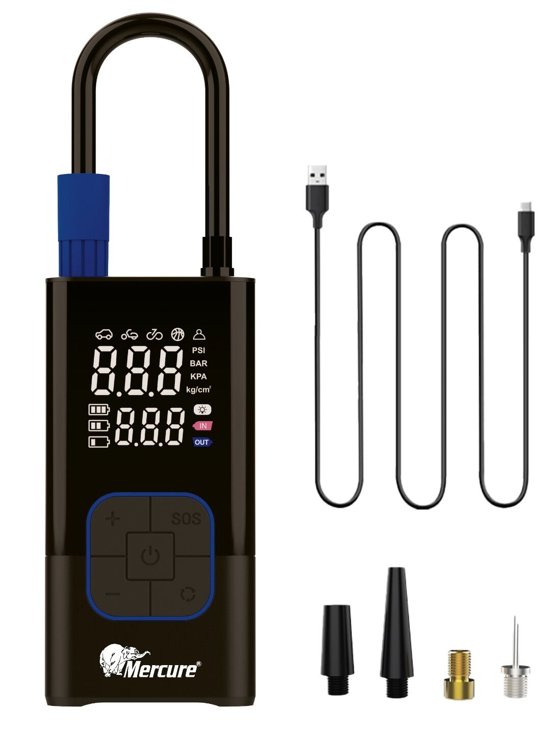 MERCURE LASTİK ŞİŞİRME ŞARJLI