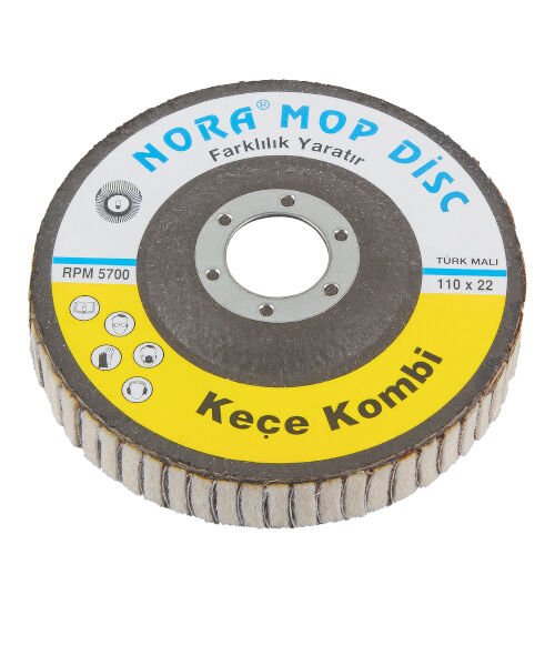 KEÇE KOMBİ MOP DİSK 115*22