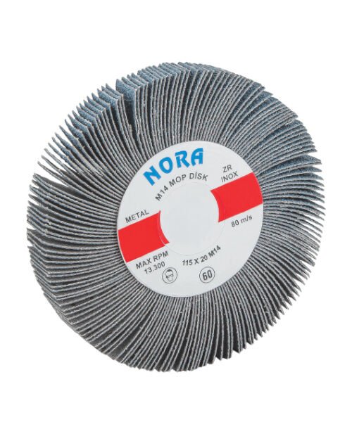 VİDALI MOP DİSK ZR 115*20*M-14 80 Kum