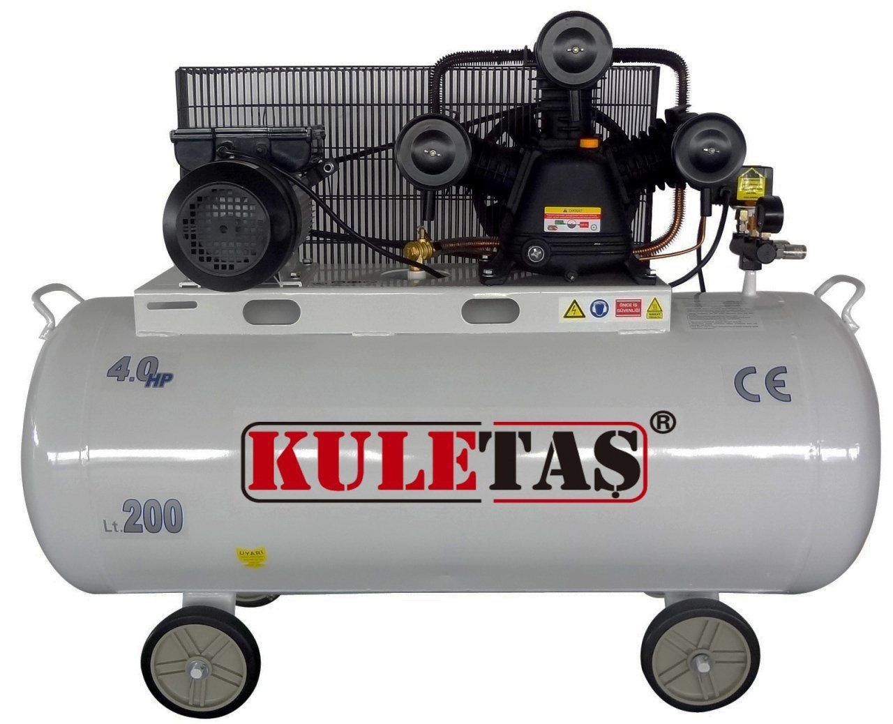 HAVA KOMPRESÖRÜ KULETAŞ 200 LT 3HP