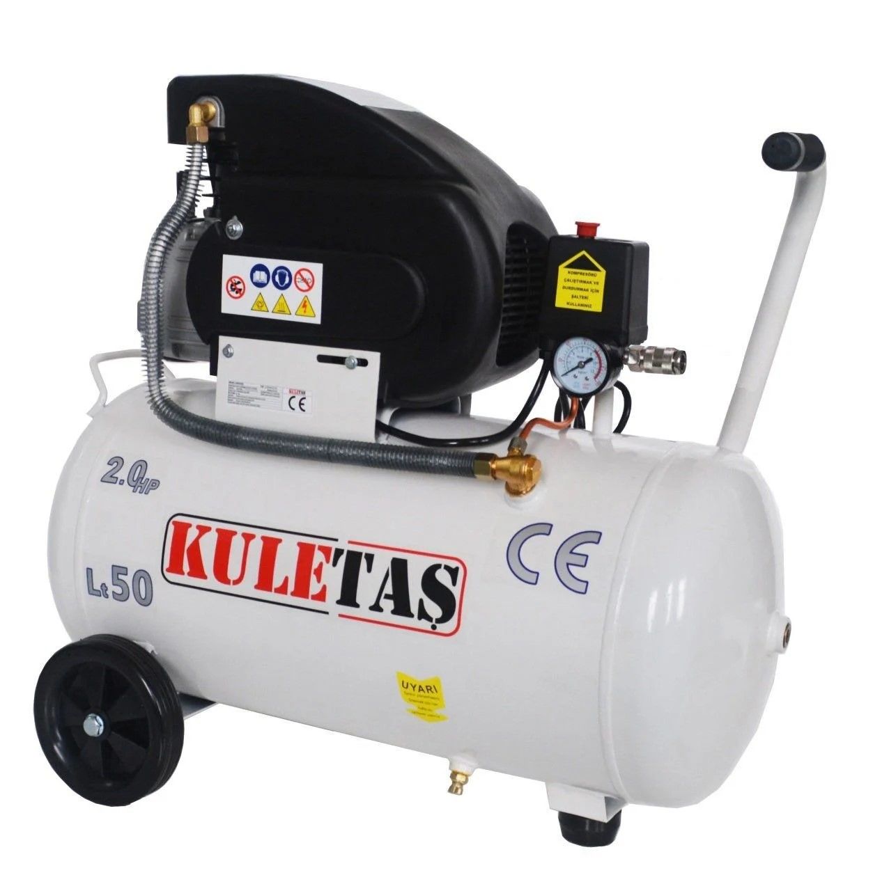 HAVA KOMPRESÖRÜ KULETAŞ 50 LT 2HP