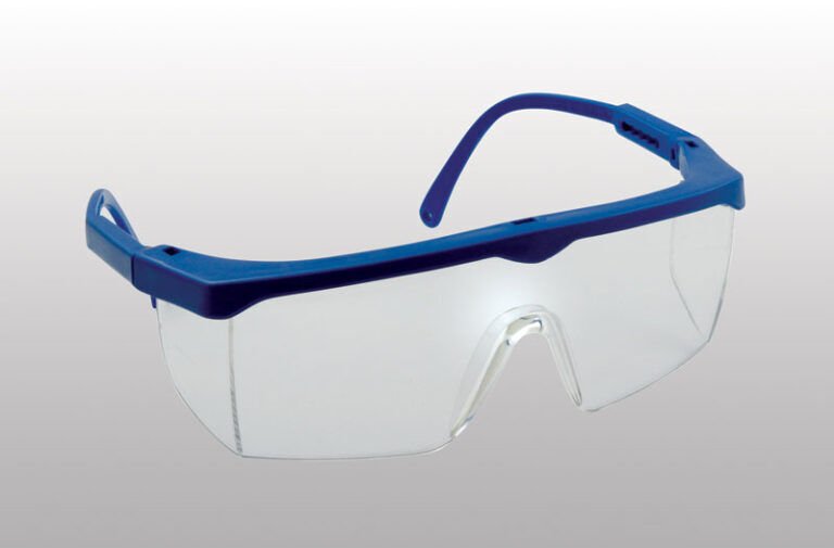 KLASİK KORUYUCU GÖZLÜK MAVİ ÇERÇEVELİ