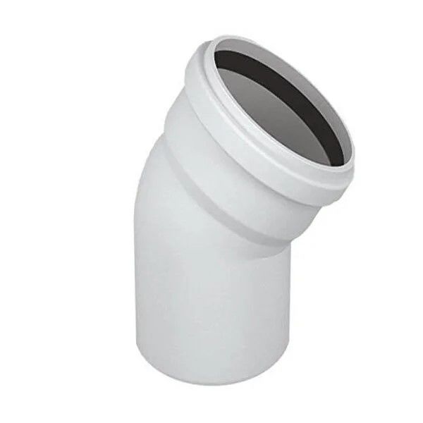 PVC ATIKSU AÇIK DİRSEK 110*45