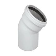 PVC ATIKSU AÇIK DİRSEK 110*45