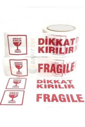 STARLİNE İKAZ BANDI DİKKAT KIRILABİLİR BEYAZ