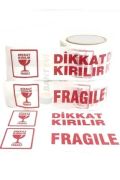 STARLİNE İKAZ BANDI DİKKAT KIRILABİLİR BEYAZ
