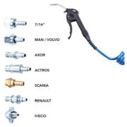 UNOAİR PE KABİN TEM. HOR.MAVİ  M12*1,5  5*8 mm 5 MT