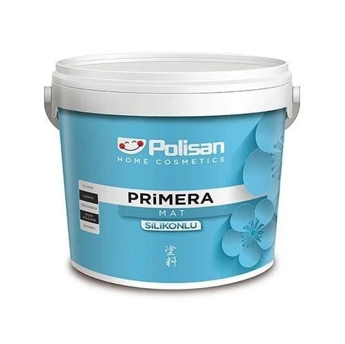 POLİSAN PRİMERA MAT SİLİKONLU BEYAZ 2,5 LİTRE