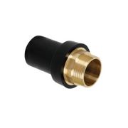 PE100 ÇELİK GEÇİŞ PARÇASI DIŞ DİŞLİ 40*11/4''