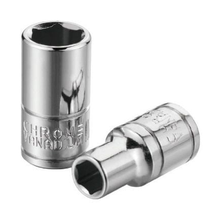 GATE 1/4” CrV 6 KÖŞE KISA LOKMA 14 mm