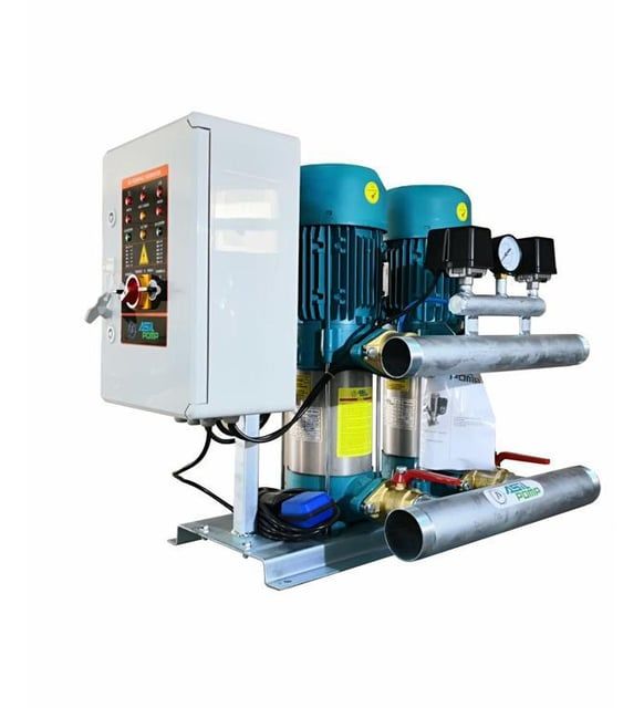 ASİL POMPA ÇİFT POMPALI HİDROFOR 2*ASD80/10T 1,5 K