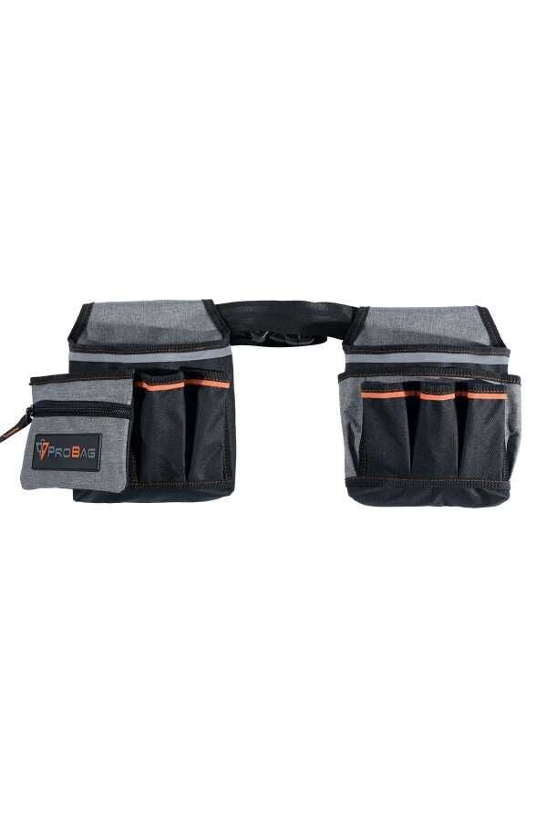 PROBAG PB-BTÇ004 TWİN ALET VE TAKIM BEL ÇANTASI - ÇİFT BÖLME