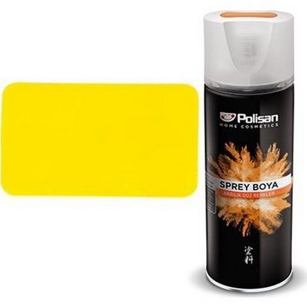POLİSAN SPREY BOYA 400ML. KROM SARISI