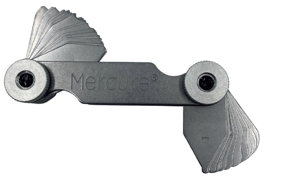 MERCURE RADİUS MASTARI 1-7mm. 34 Yapraklı