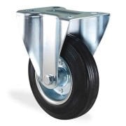 LASTİK TEKERLEK SABİT 200 - 50 MM