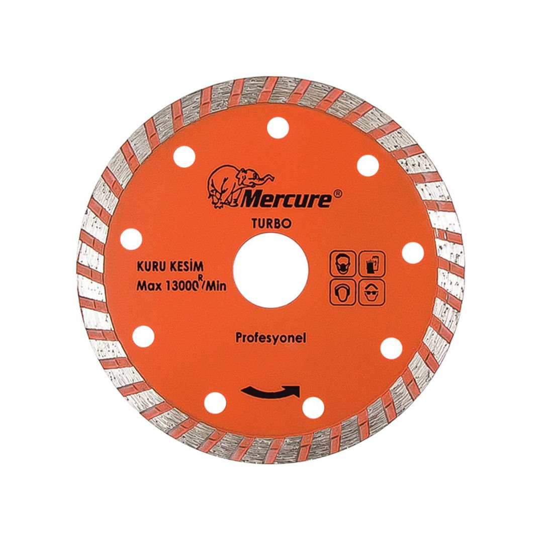 MERCURE SOKETLİ TURBO TESTERE 180*2,2*22