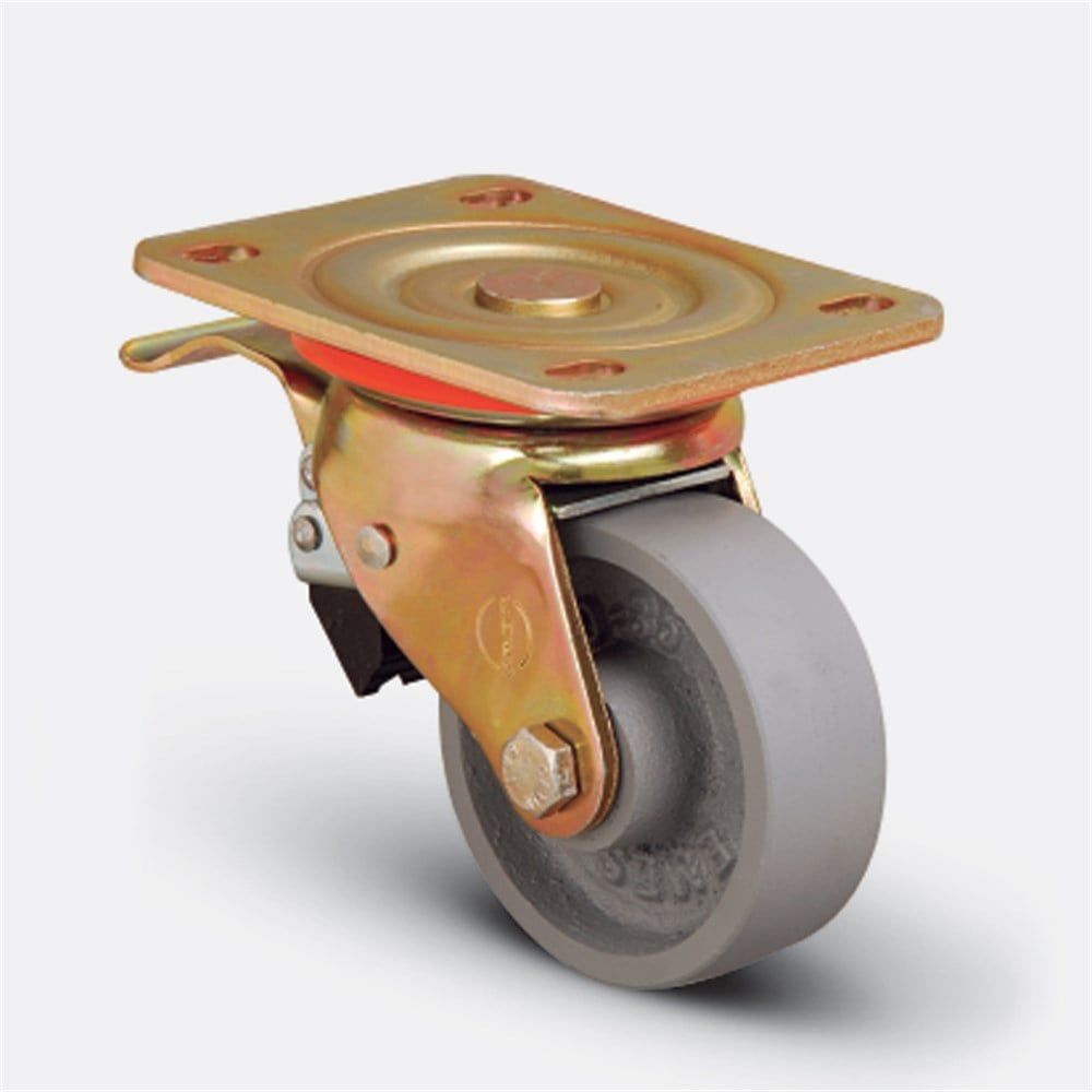 DÖKÜM TEKERLEK SARHOŞ FRENLİ 80 - 30 MM