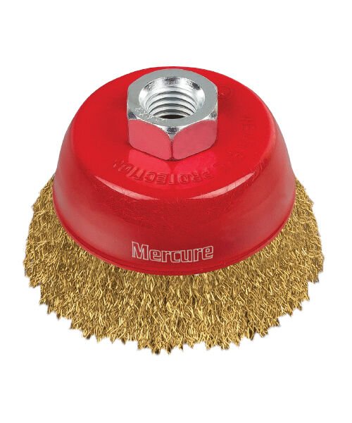 MERCURE SAÇAKLI ÇANAK FIRÇA 125mm.