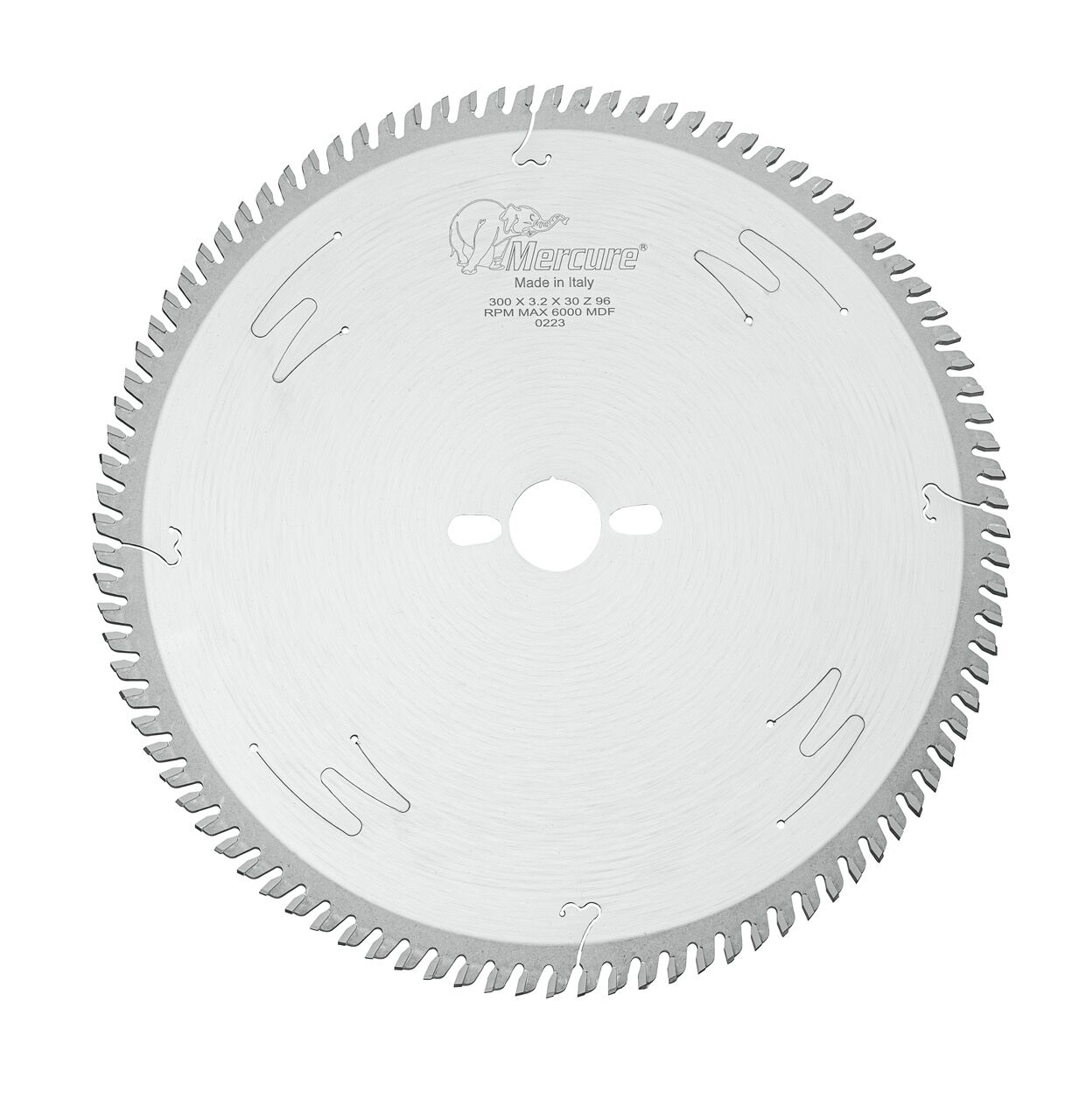 MERCURE SESSİZ TRAPEZ DAİRE TESTERE 300*3,2*30 Z 96 TRAPEZ