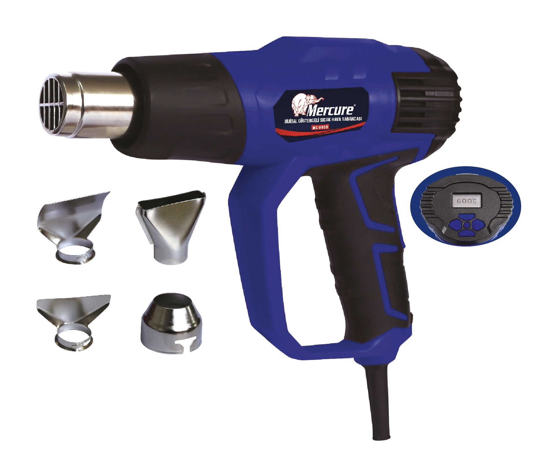 MERCURE SICAK HAVA TABANCASI DİJİTAL GÖSTERGELİ MC-9028