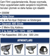 MERCURE SICAK HAVA TABANCASI DİJİTAL GÖSTERGELİ MC-9028