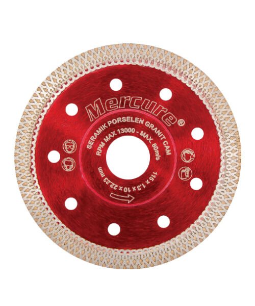 MERCURE SÜPER İNCE HASSAS KESİM ELMAS TES.115-1,3m