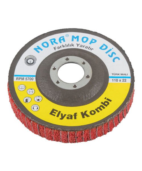 ELYAF KOMBİ MOP DİSK 115*22 M-14