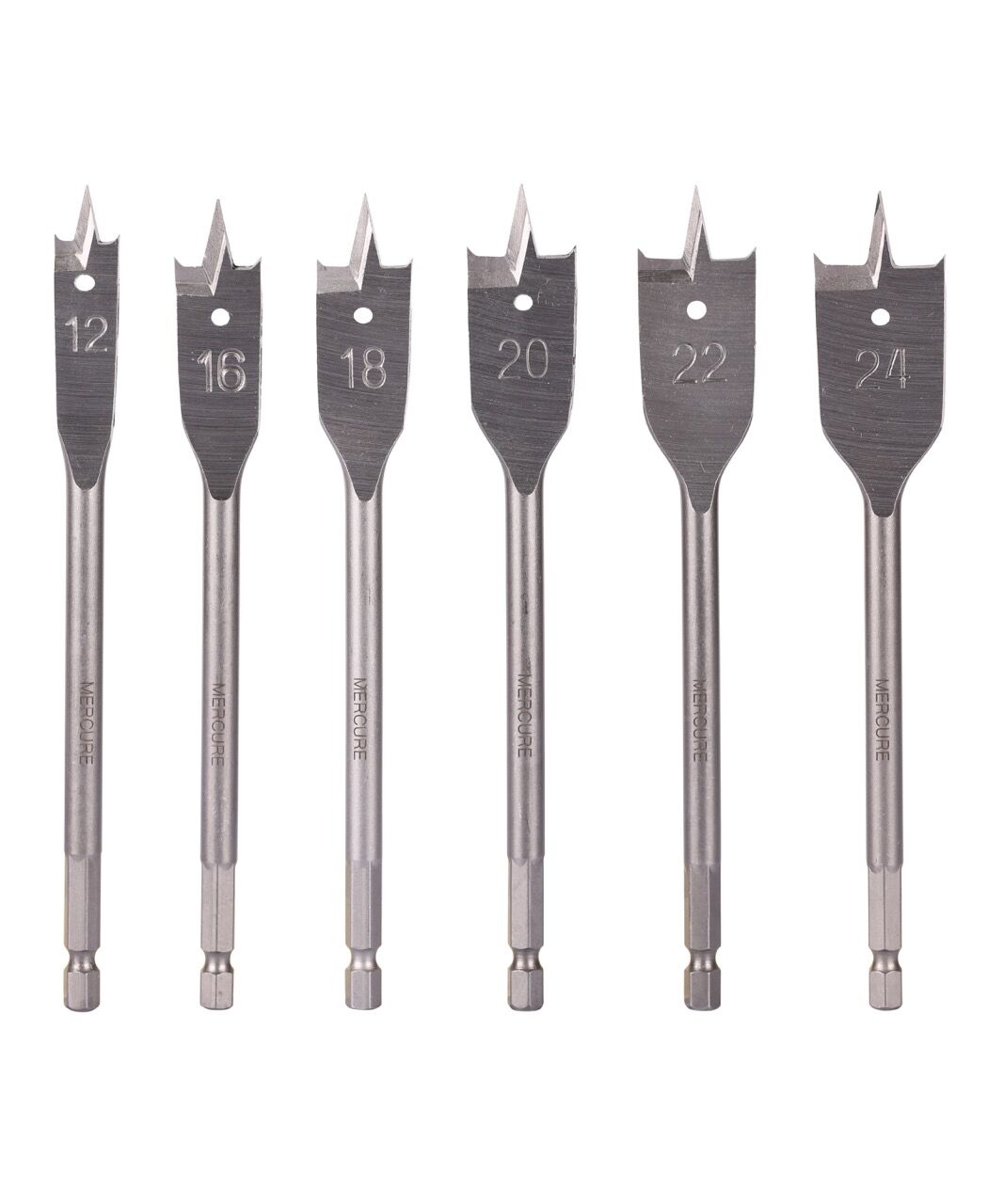 MERCURE YAPRAK MATKAP UCU SETİ 6 PARÇA