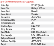 MERCURE YATAY DİKEY ÇİZGİ LAZER ŞAKÜL