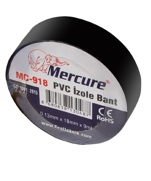 MERCURE İZOLE BANT SİYAH MC-918