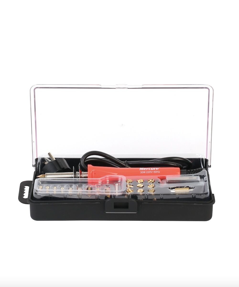 MERCURE AHŞAP YAKMA SETİ 30Wat. 25 parça