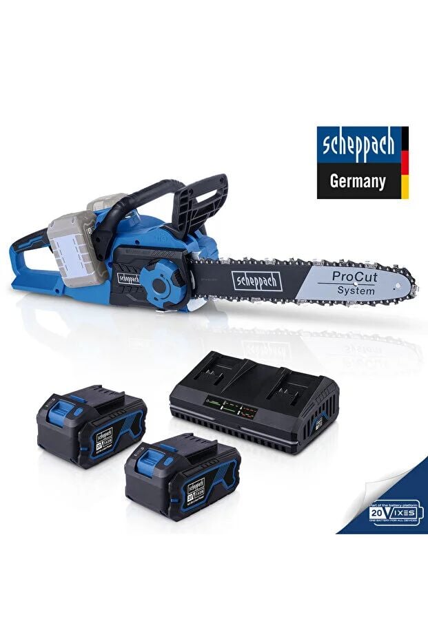SCHEPPACH BC-CS355DUO-X-SET XL2 AKÜLÜ AĞAÇ KESME