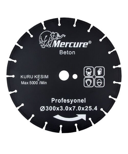 MERCURE BETON TESTERE 300*3.0*25.4