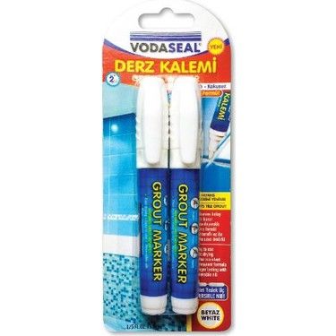 VODASEAL DERZ KALEMİ 2 Lİ ECO SERİ BEYAZ