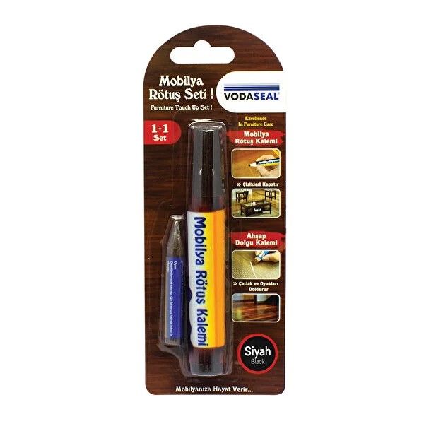 VODASEAL MOBİLYA RÖTUŞ KALEMİ SİYAH