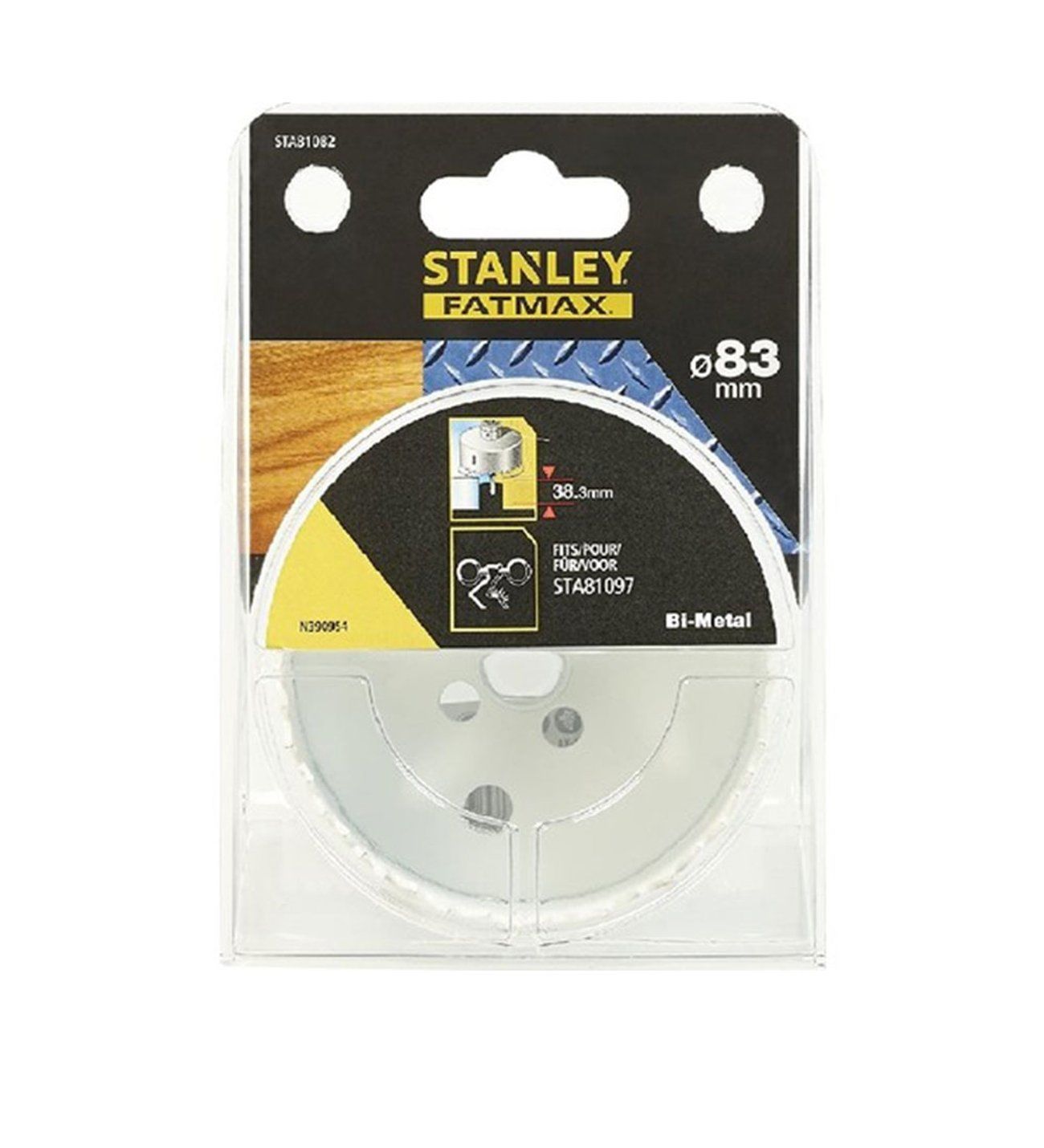 STANLEY Bİ-METAL PANÇ 57 MM