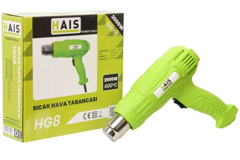 HAIS SICAK HAVA TABANCASI HG 08  2000 WATT