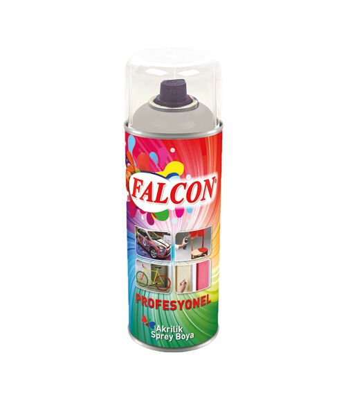FALCON SPREY BOYA GÜMÜŞ GRİ 400ml.