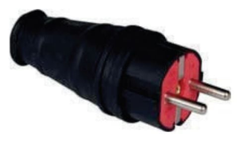 2101 KAUÇUK FİŞ ERKEK MONO 1*16