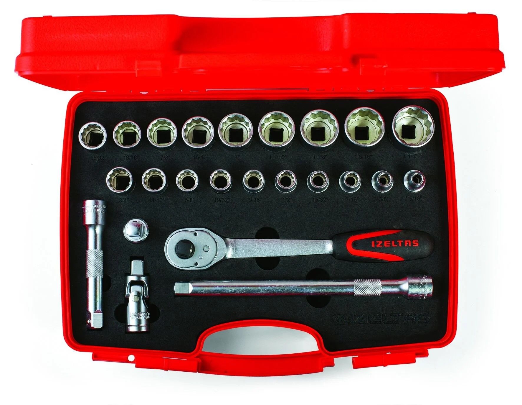 İZELTAŞ LOKMA TAKIMI 1/2'' 24 PARÇA