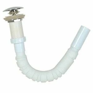 BASMALI KÖRÜKLÜ LAVABO SİFONU