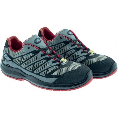ESTORİL GREY LOW İŞ AYAKKABIS SİYAH GRİ - 43