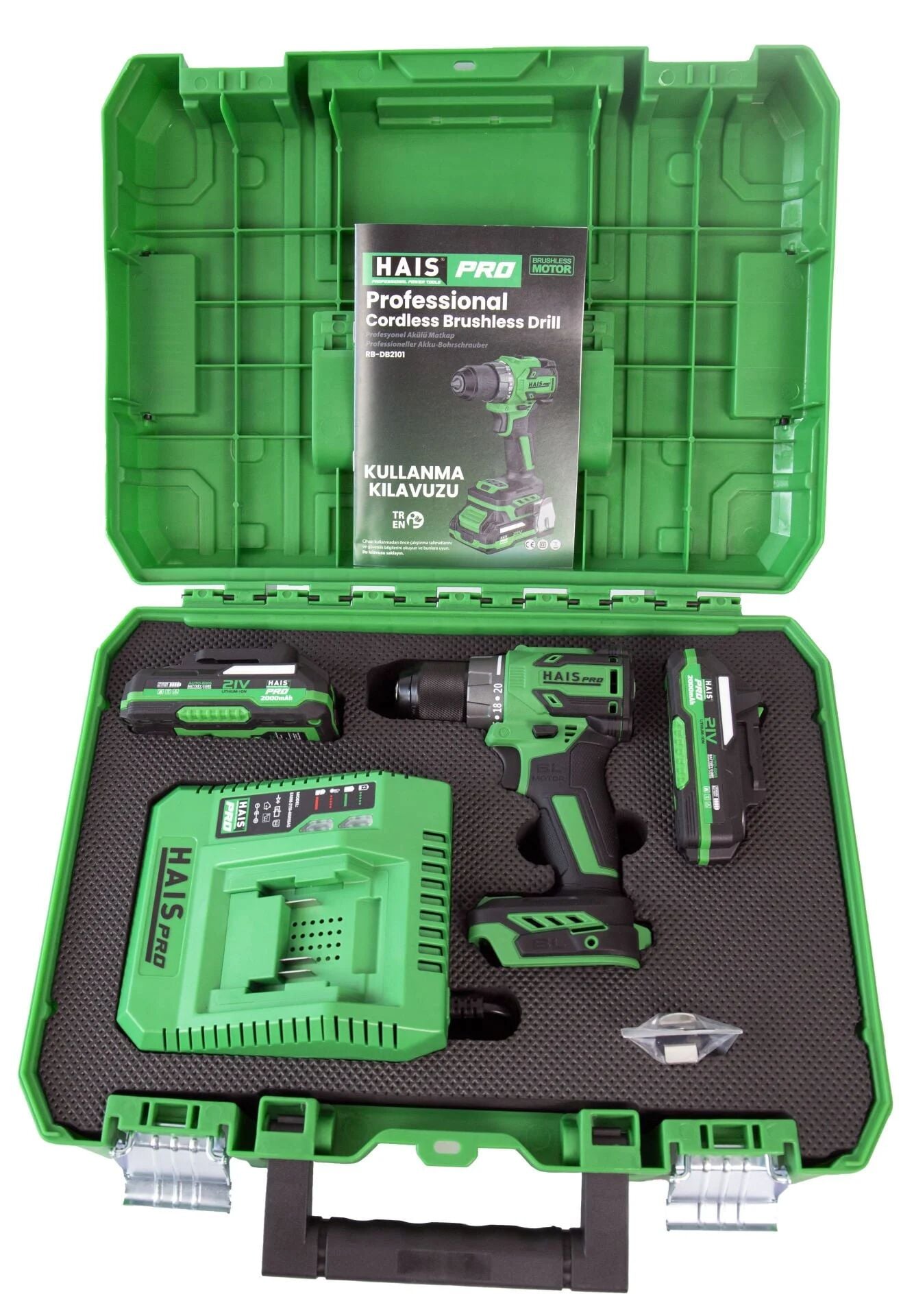 HAIS PRO RB-DB2101 21V DARBESİZ AKÜLÜ VİDALAMA