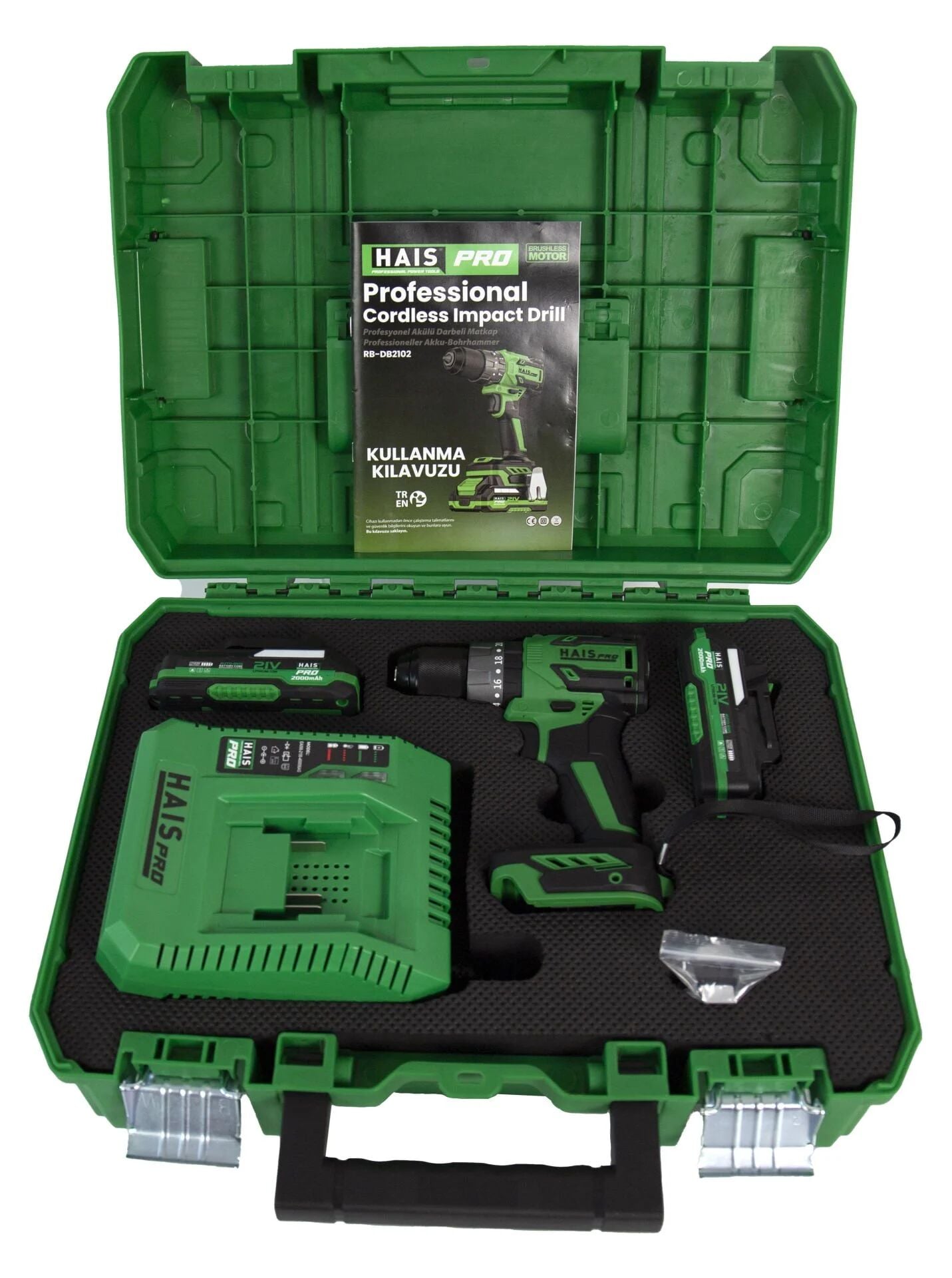HAIS PRO RB-DB2102 21V DARBELİ AKÜLÜ VİDALAMA