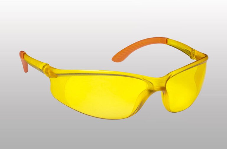 SİLİKON SAPLI KORUYUCU GÖZLÜK 602 SARI